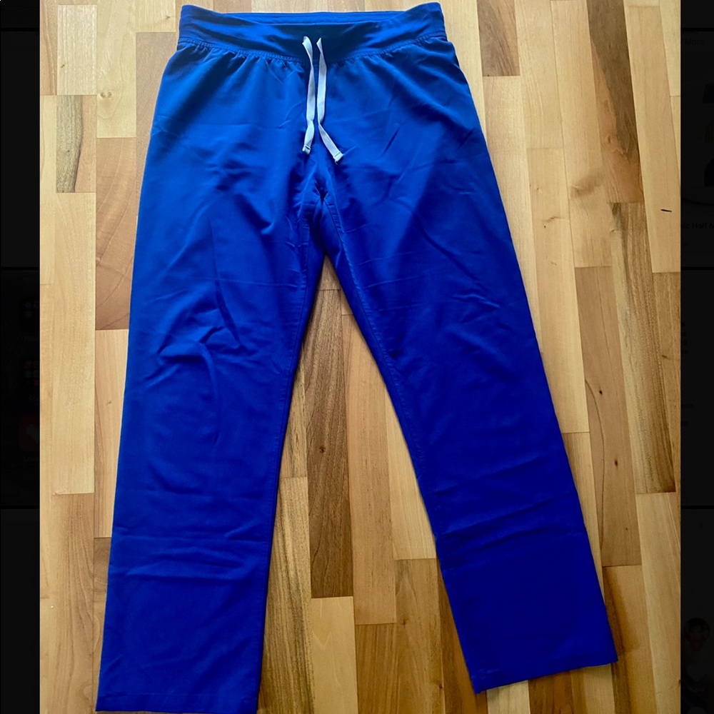 Figs Livingston Scrub Pant Winning Blue